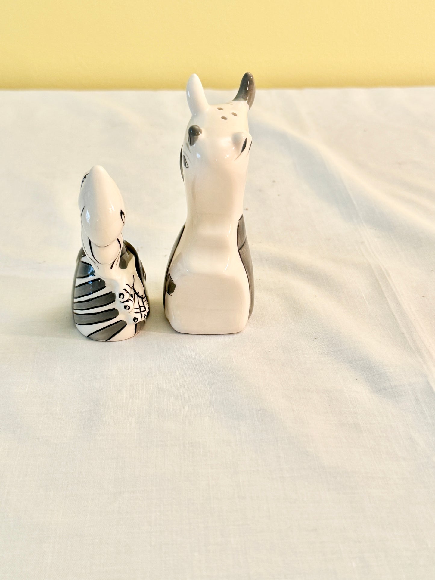 Pair of Guernica Salt and Pepper Shakers