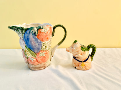 Pair of Decorative Pitchers