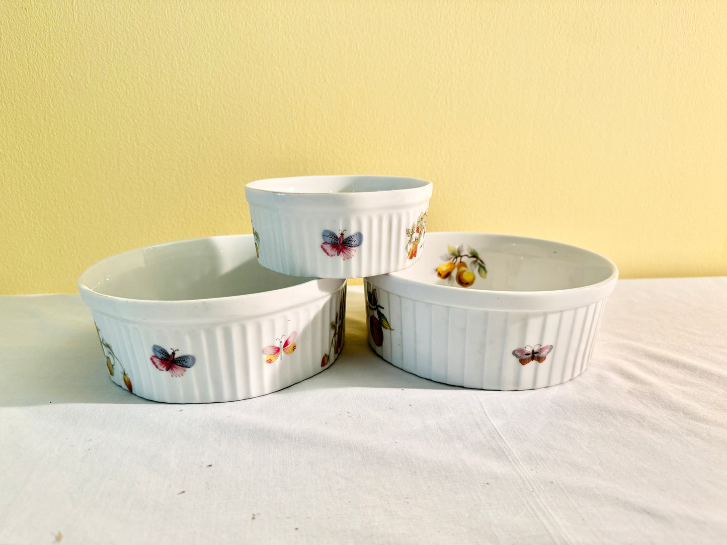 Set of 3 Oven to Table Caserole Dishes