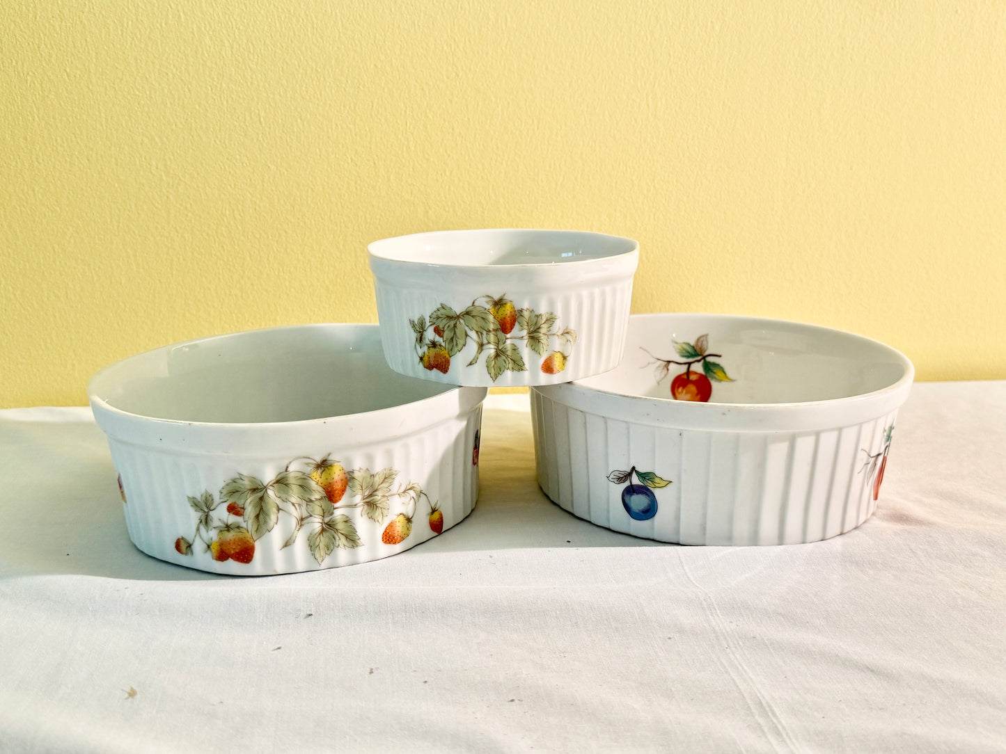 Set of 3 Oven to Table Caserole Dishes