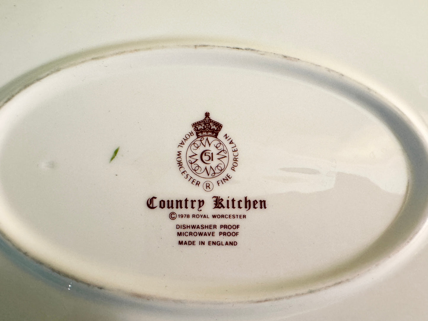 Royal Worcester “Country Kitchen” Serving Platter