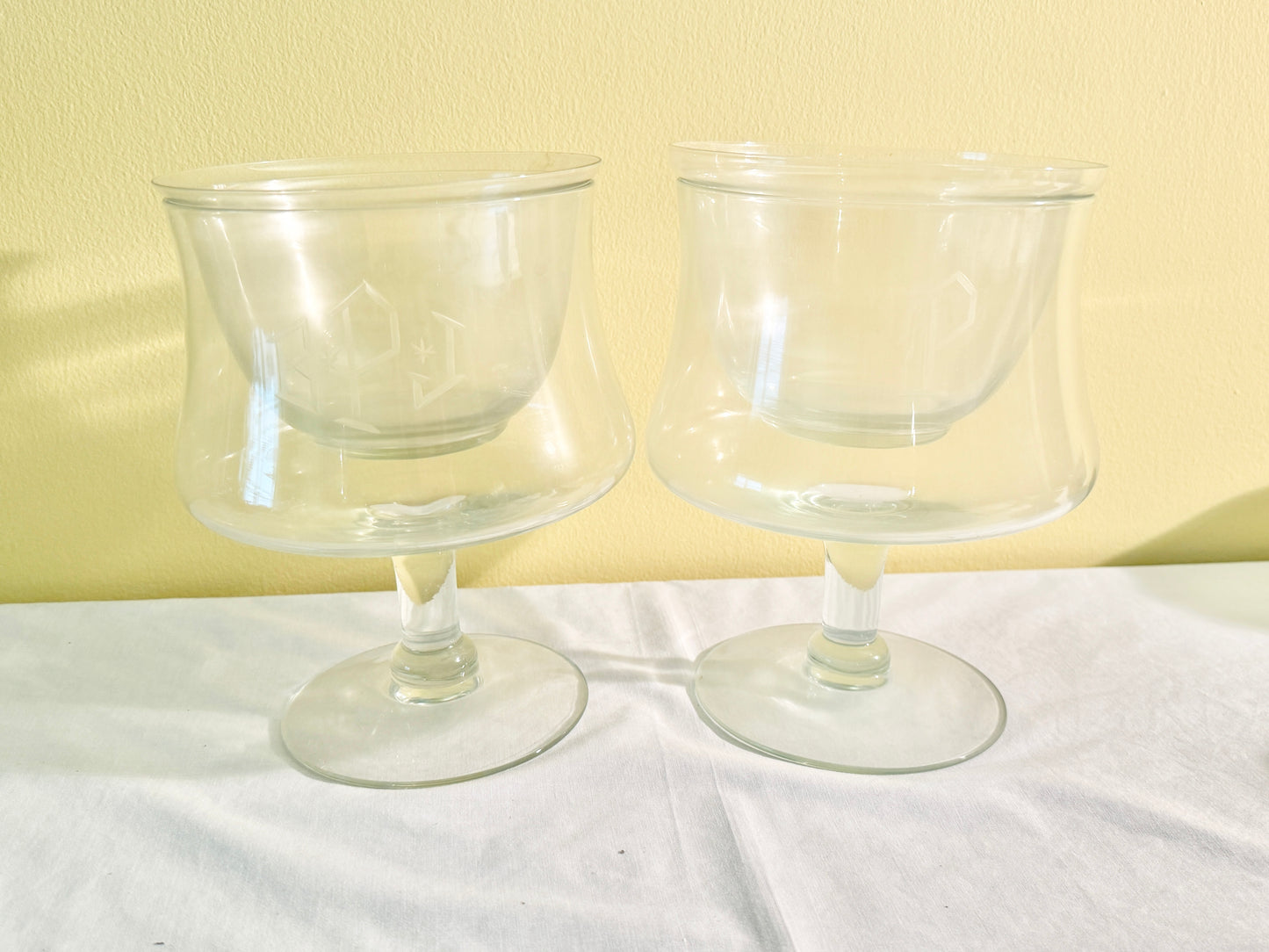 Set of 2 Large Goblets