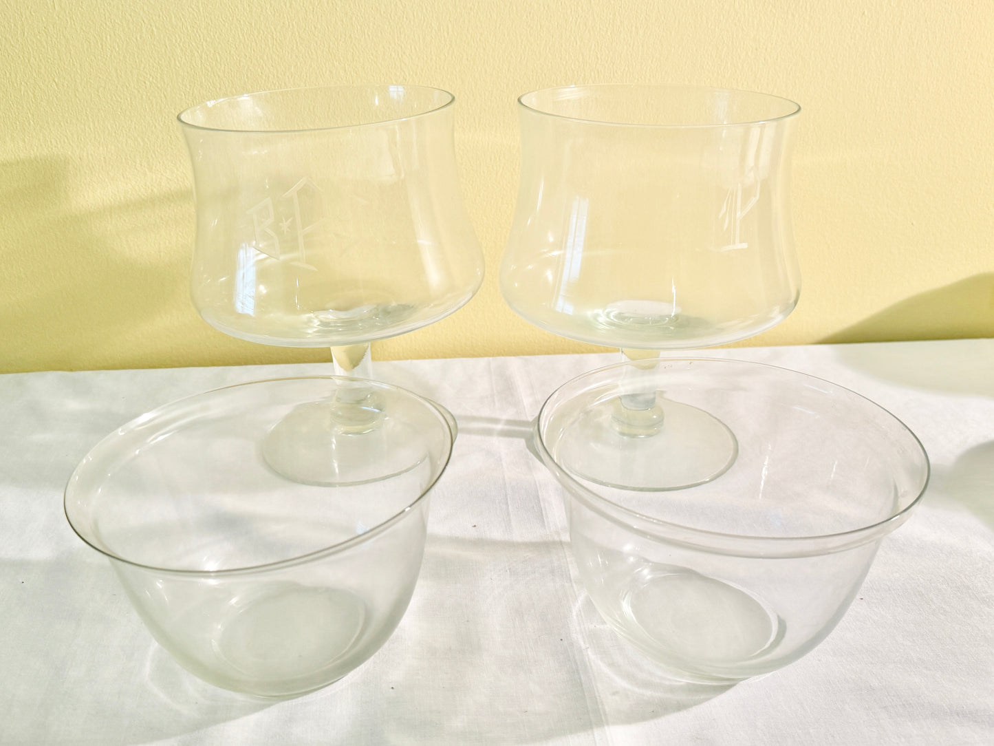 Set of 2 Large Goblets