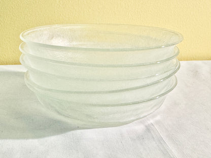 Set of 5 Glass Bowls