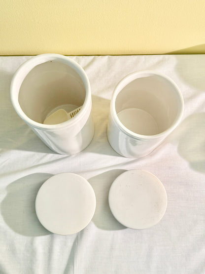 Set of 2 Williams Sonoma Lidded Containers