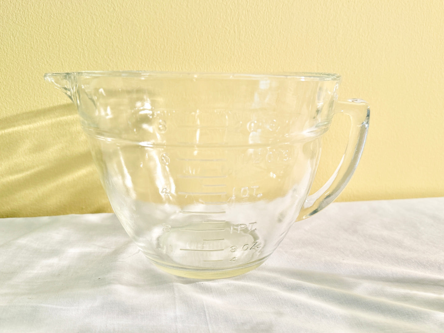 Set of 3 Glass Measuring Cups