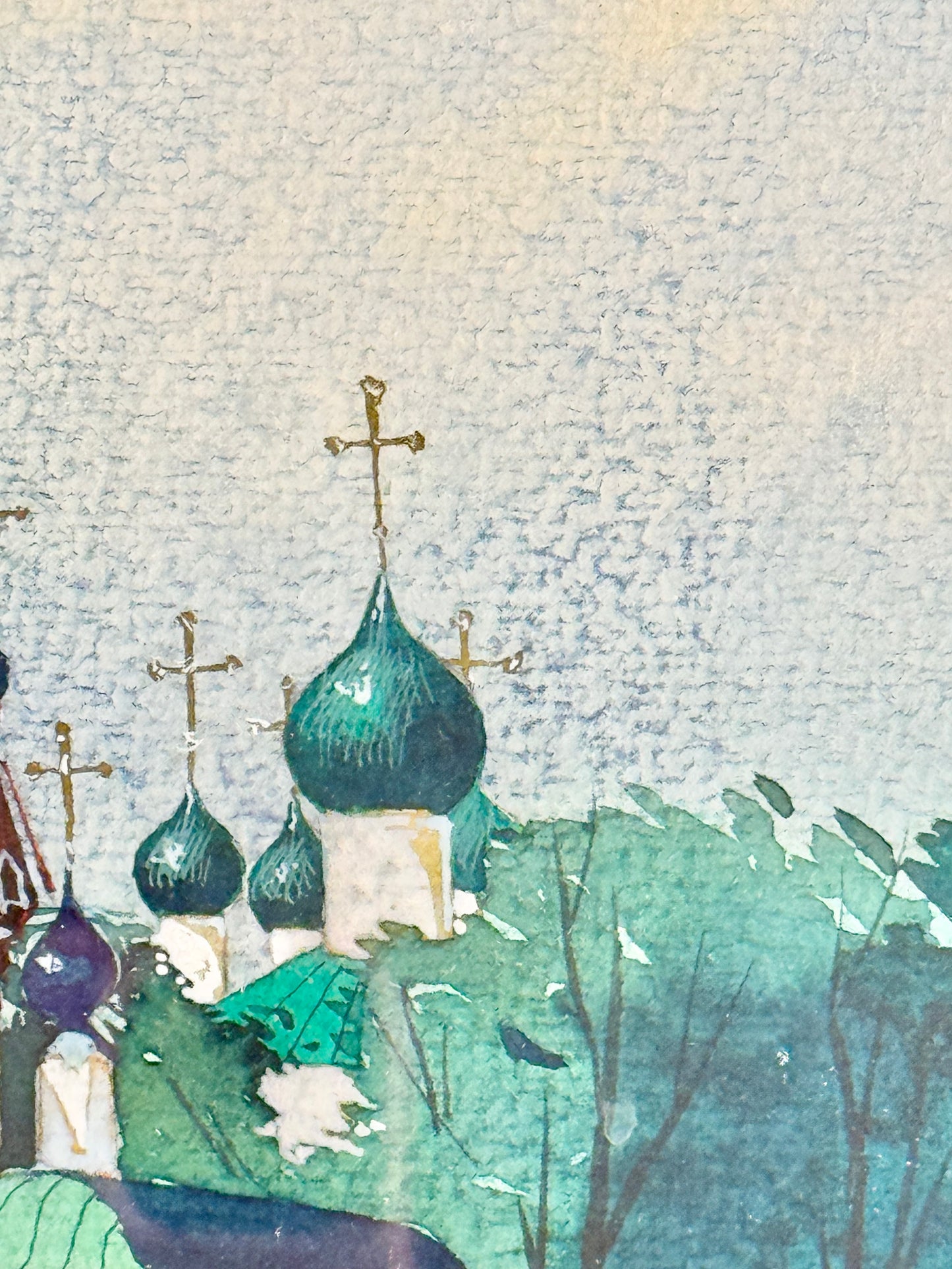 Watercolor Kremlin