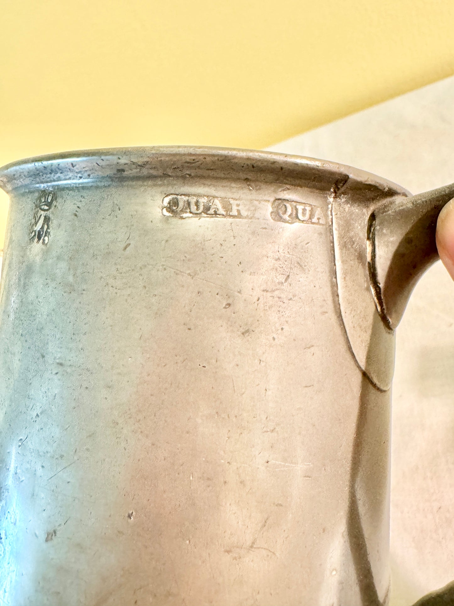 Pair of Pewter Mugs