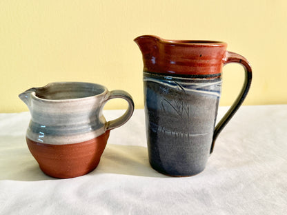 Pair of Rustic Pitchers