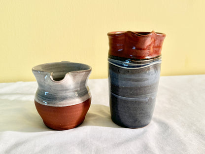 Pair of Rustic Pitchers