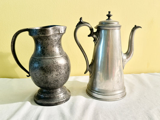 Pair of Pewter Pieces