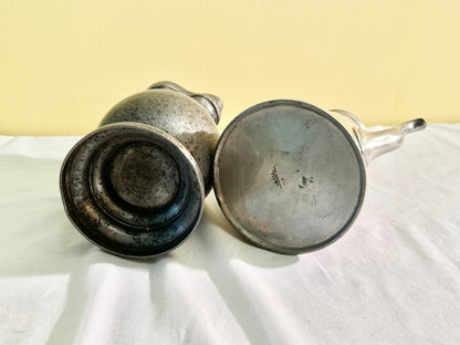 Pair of Pewter Pieces