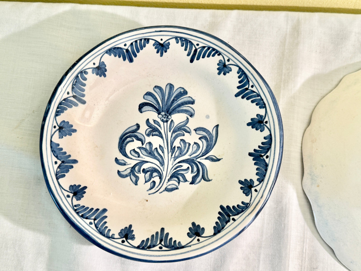 Set of 3 Folk Style Plates