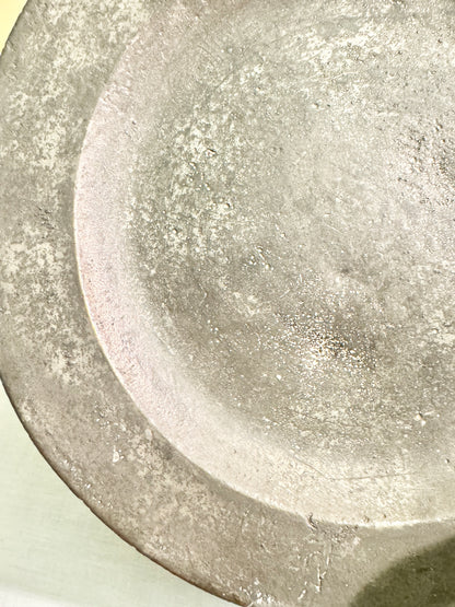 Set of 3 Pewter Plates