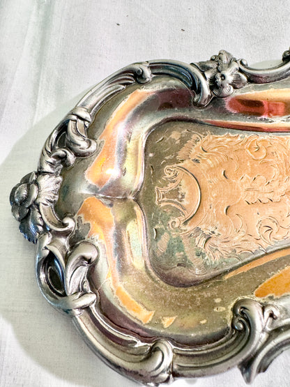 Pair of Silverplate Trays