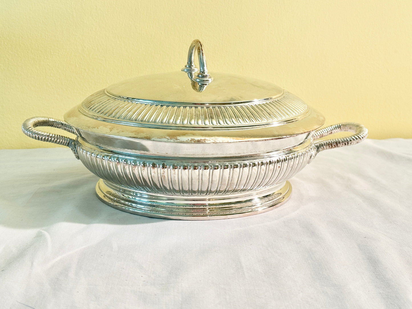 Silverplate Covered Dish