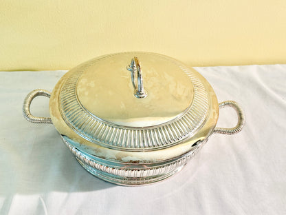 Silverplate Covered Dish