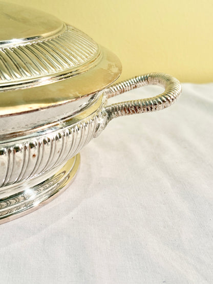 Silverplate Covered Dish