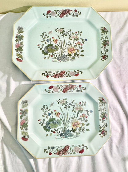 Pair of CalyxWare Ming Trays