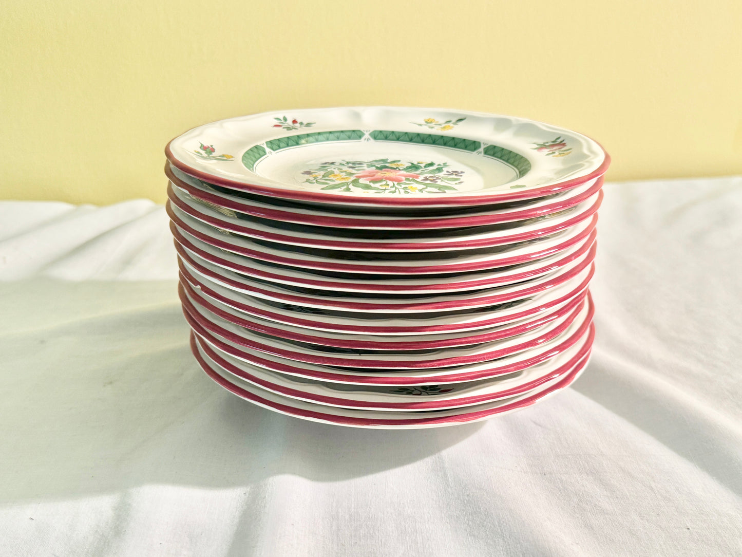 Set of 12 Roslyn Salad Plates