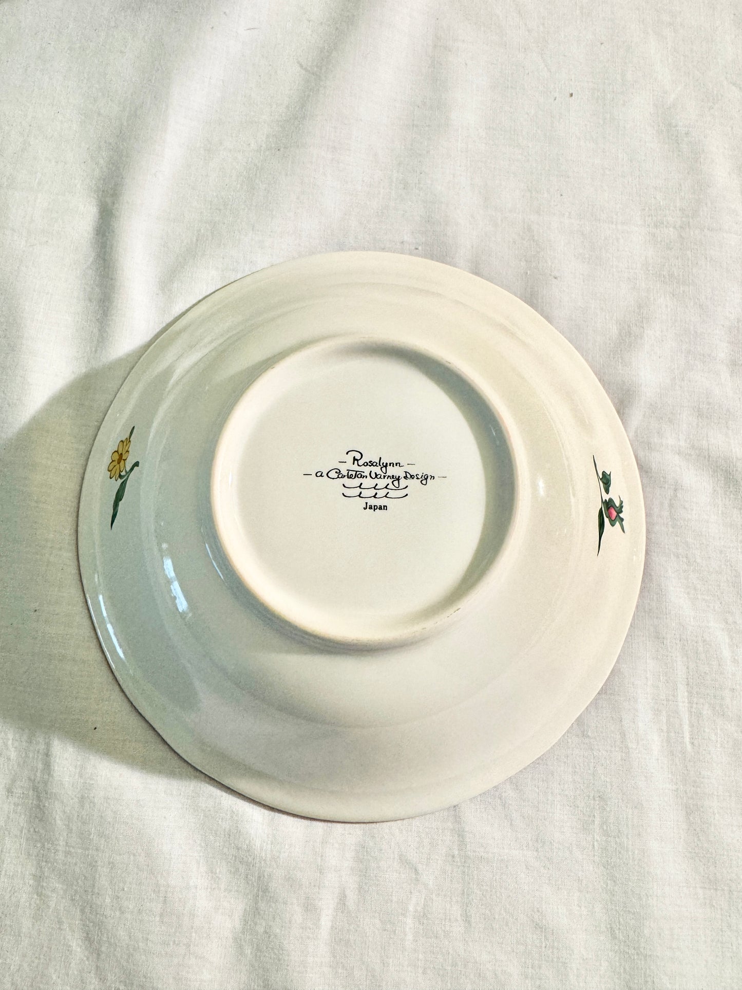 Set of 12 Rosalyn Pattern Intl China Bowls