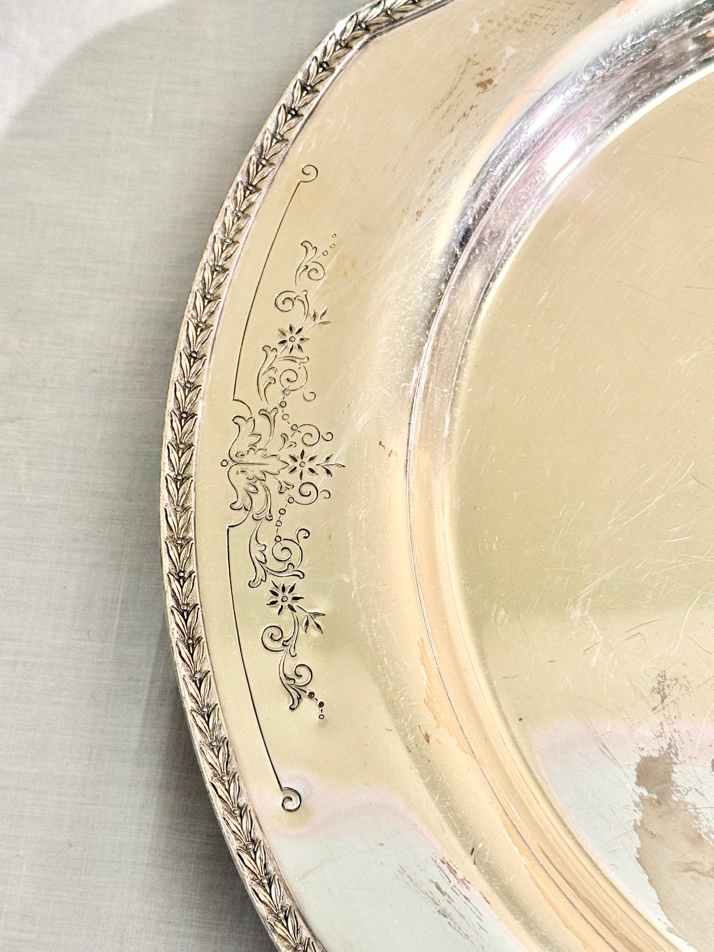 Silverplate Tray