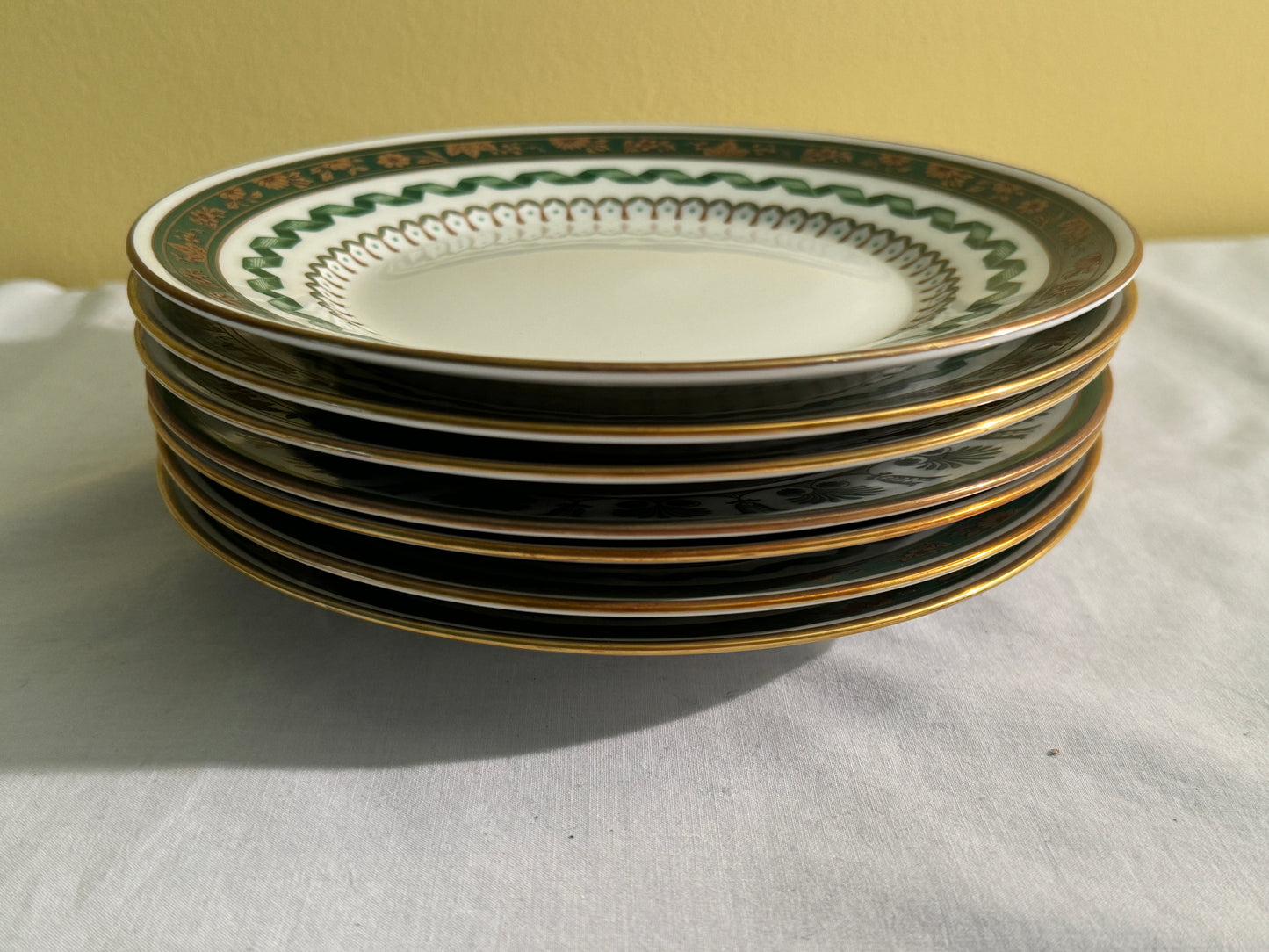 Set of 7 Ginori Salad Plates