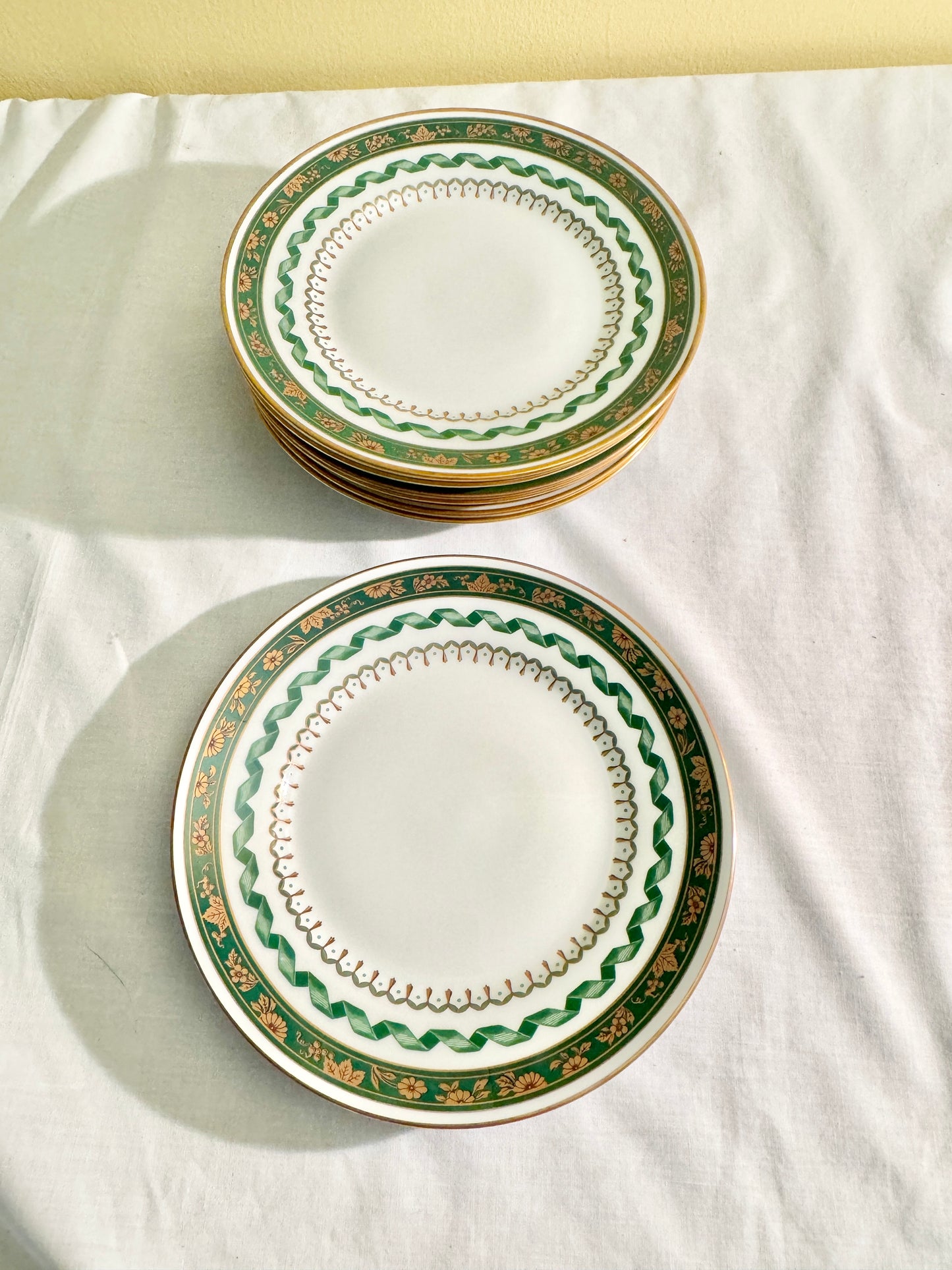 Set of 7 Ginori Salad Plates