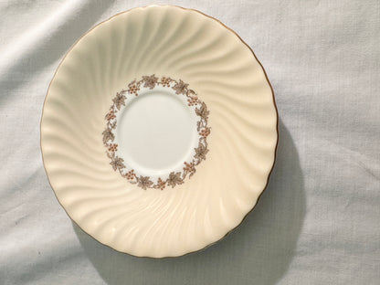 Minton Buff Cream Soup with Plate- Set of 25