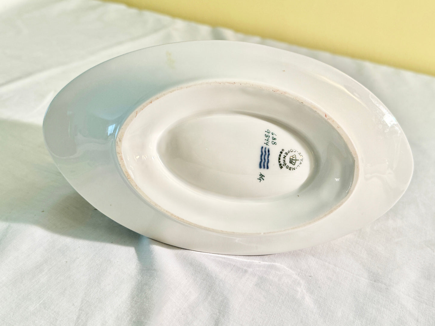 Royal Copenhagen Brown Rose Gravy Dish