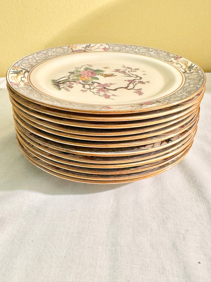 Set of 12 Lennox Ming Design Dessert Plates