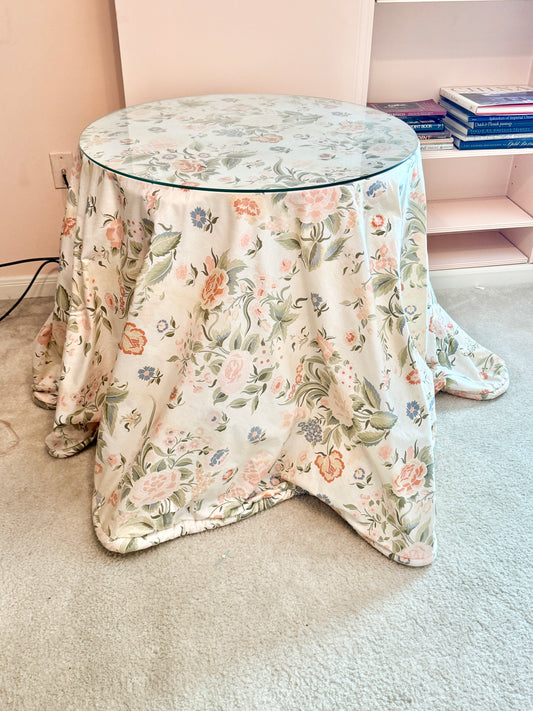 Skirted Side Table