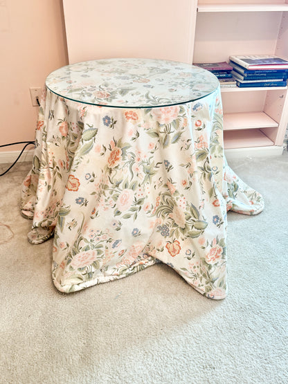 Skirted Side Table