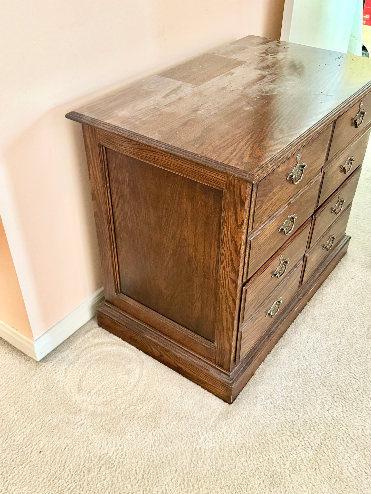 Four Drawer Ethan Allen File Cabinet