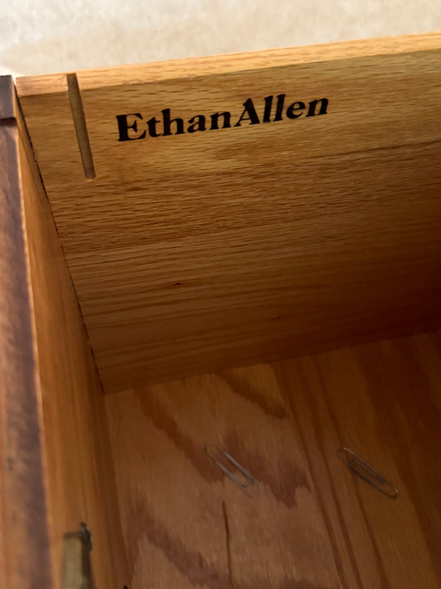 Four Drawer Ethan Allen File Cabinet