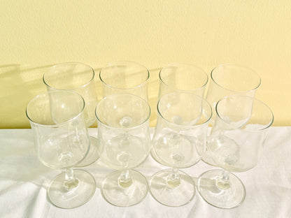 Set of 8 Wine Glasses