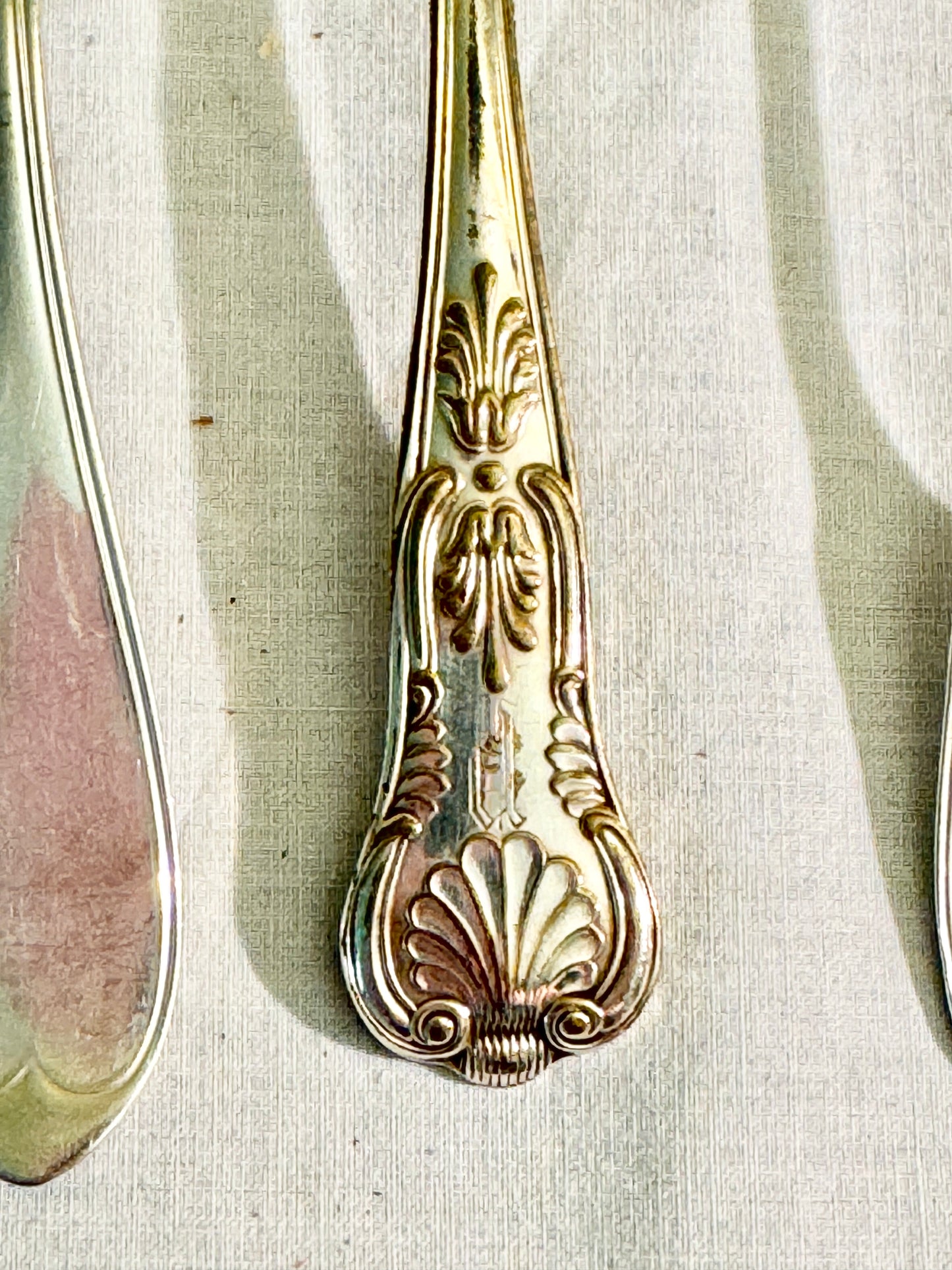 Set of 7 Silverplate Spoons