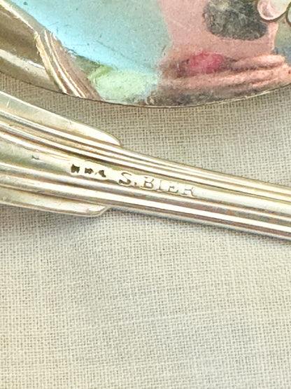 Set of 7 Silverplate Spoons