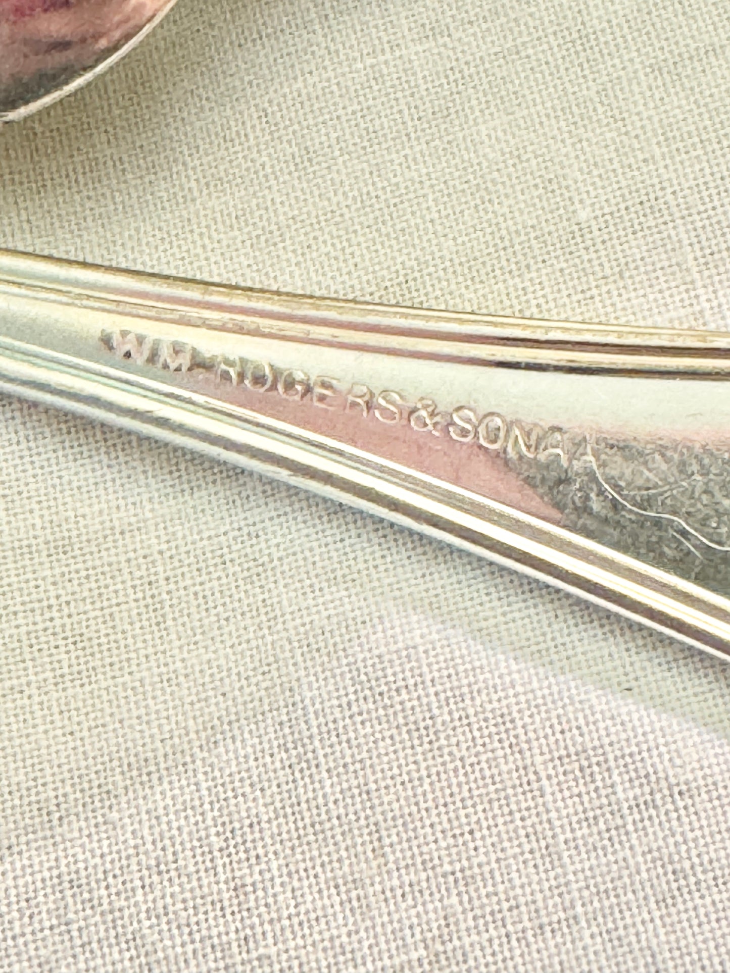 Set of 7 Silverplate Spoons