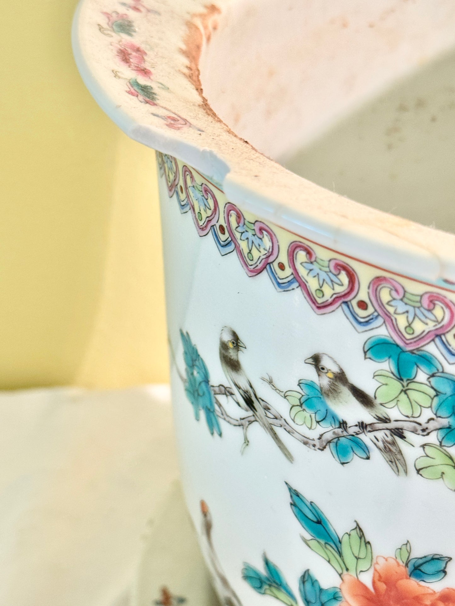 Chinoiserie Cachepot