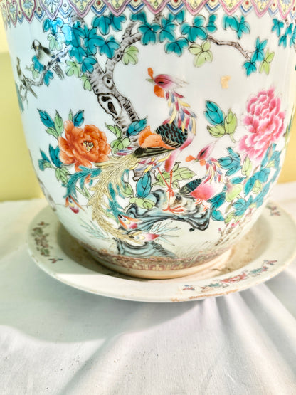 Chinoiserie Cachepot