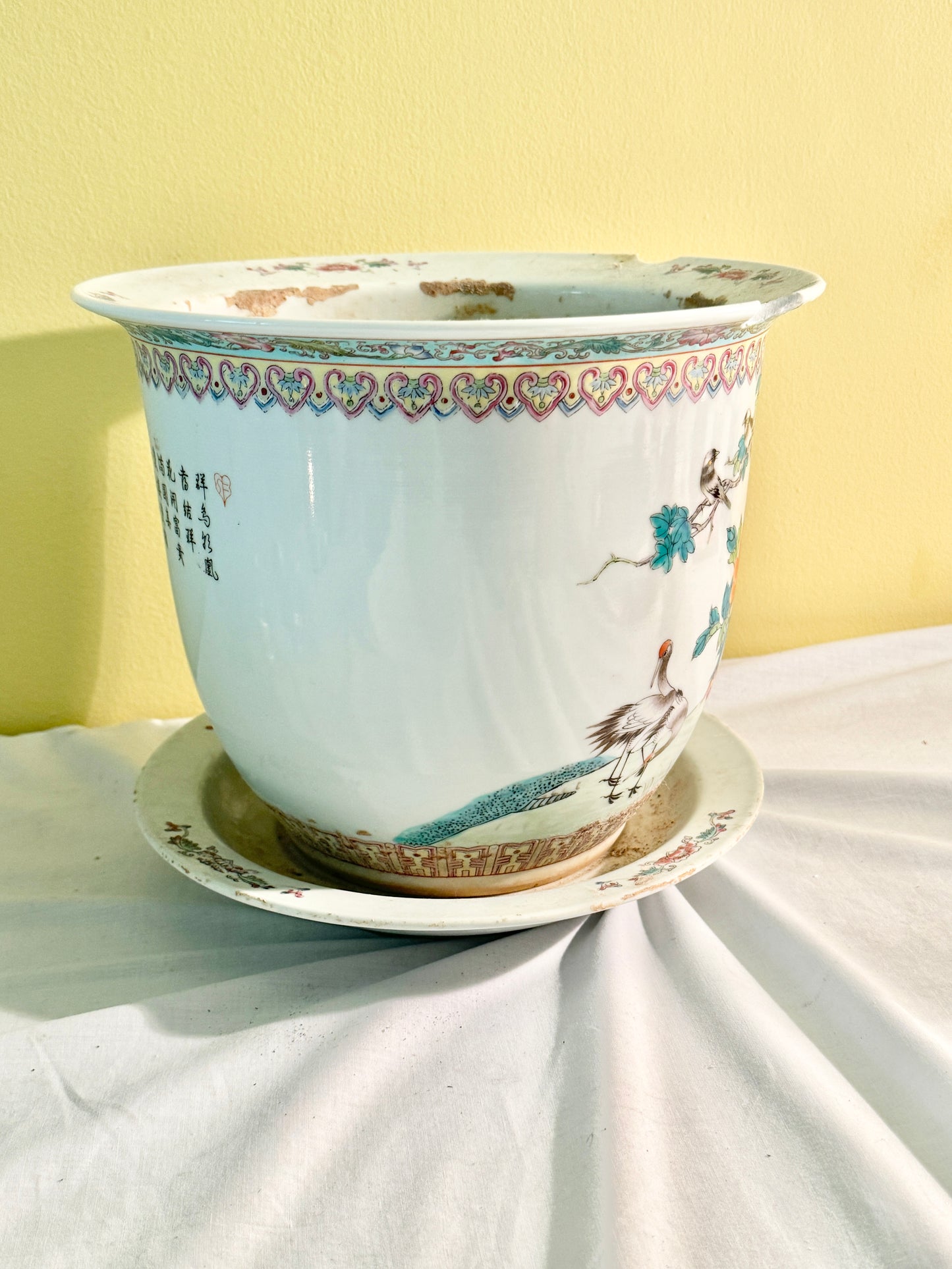 Chinoiserie Cachepot