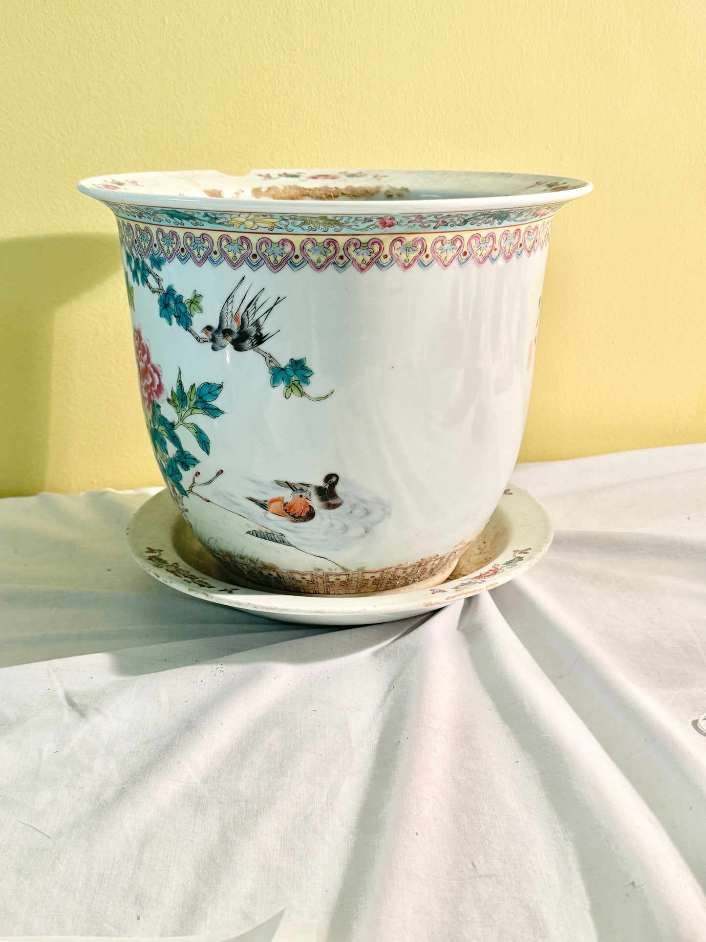 Chinoiserie Cachepot