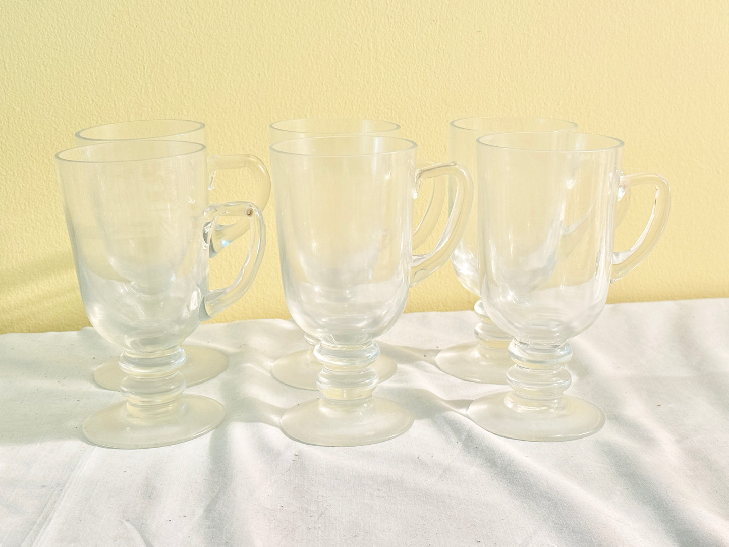 Set of 6 Irish Coffee Glasses