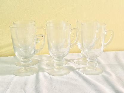 Set of 6 Irish Coffee Glasses