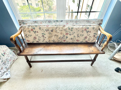 Antique French Country Style Bench