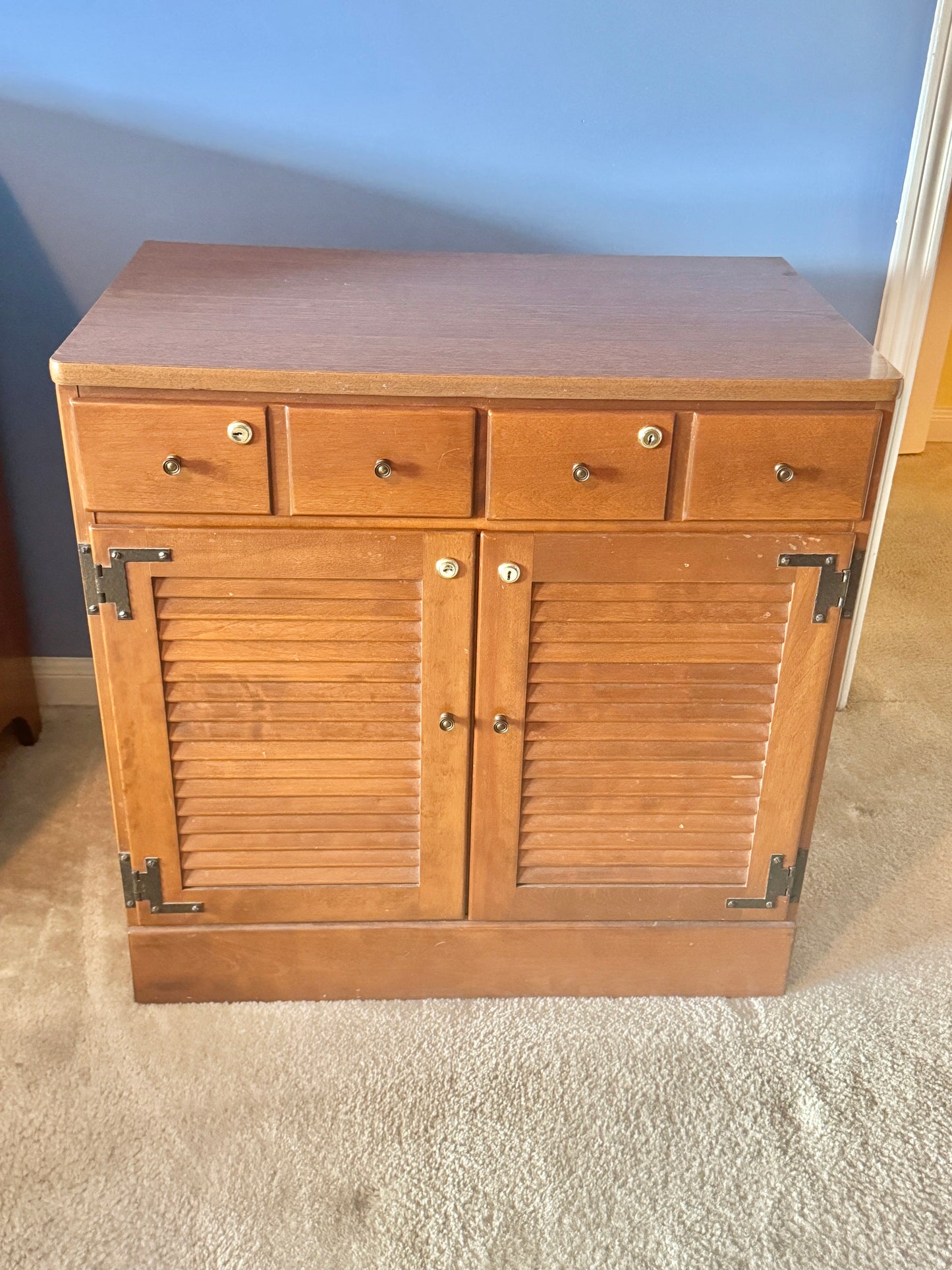 Ethan Allen Cabinet with Locks