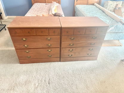 Pair of 2 Ethan Allen Cabinets/Nightstands