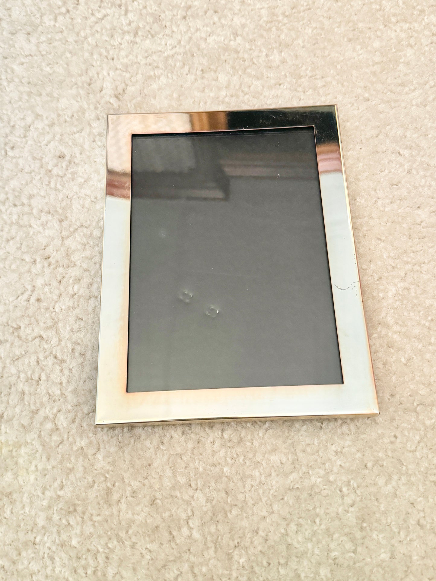 Lot of 5 Silver Picture Frames