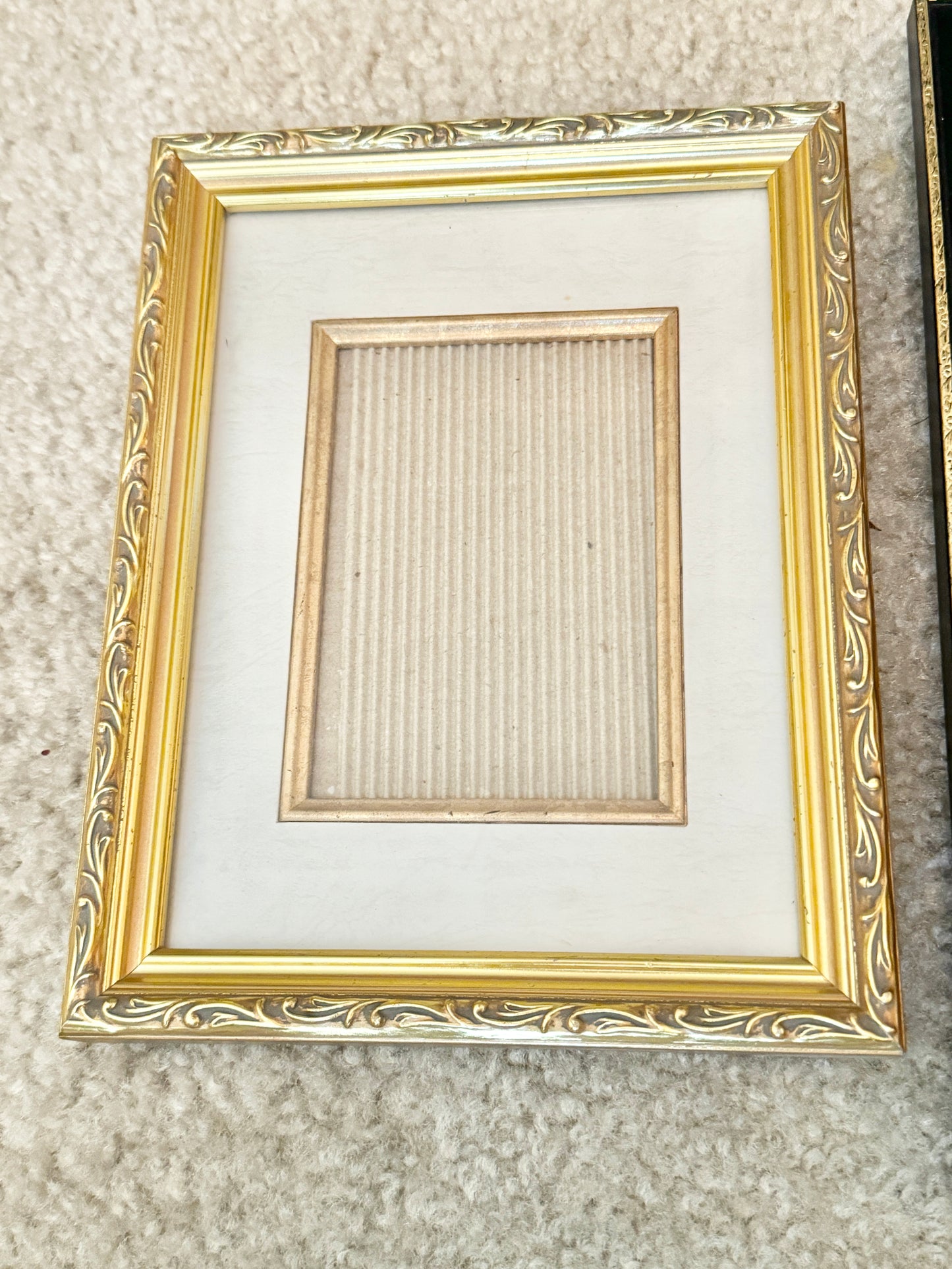 Lot of 5 Gold Picture Frames